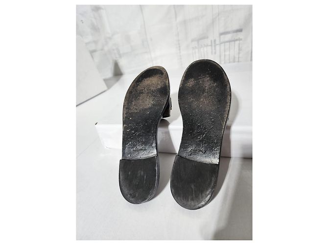 Louis Vuitton Lock it mule basso Marrone/Nero Taglia 38 - vista 6