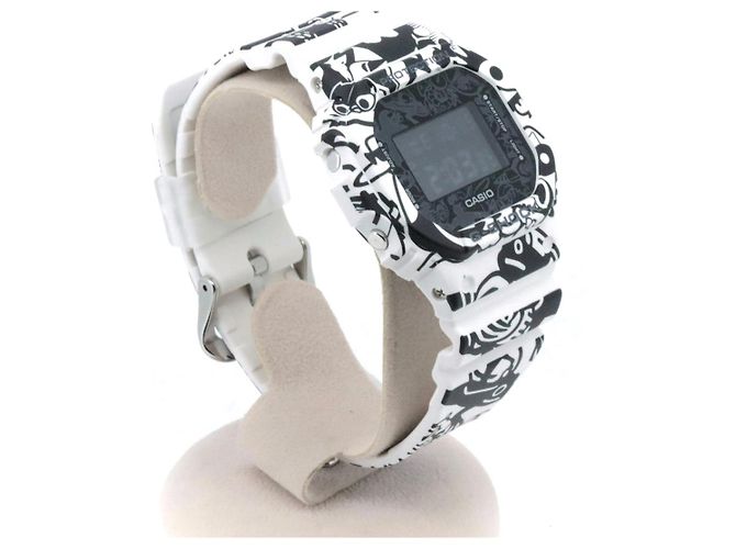Autre Marque Casio G-UNIVERSE Edelstahl Uhr Schwarz - Ansicht 4