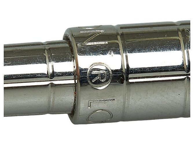 Penna a sfera in metallo Louis Vuitton Agenda PM Argento - vista 5