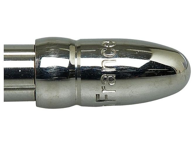 Penna a sfera in metallo Louis Vuitton Agenda PM Argento - vista 7