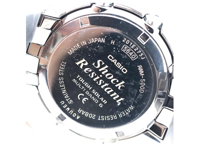Autre Marque Casio G-SHOCK AMW-500 Edelstahl Silber - Ansicht 3
