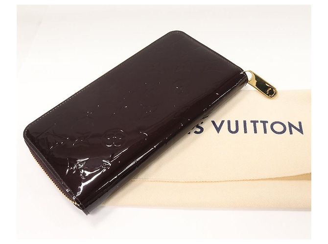 Cartera Larga Zippy Vernis Louis Vuitton M90416 Púrpura - vista 2