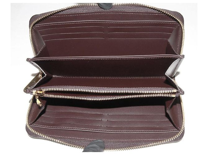 Cartera Larga Zippy Vernis Louis Vuitton M90416 Púrpura - vista 3