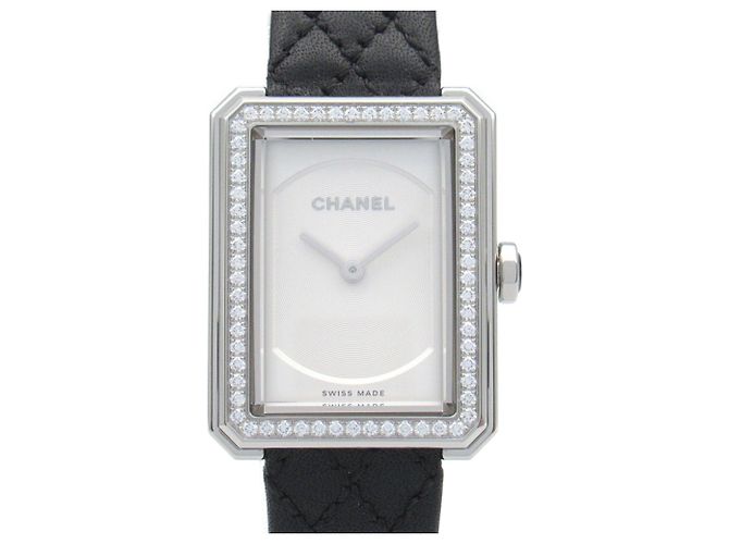 Reloj Chanel Boyfriend con bisel de diamantes - vista 2