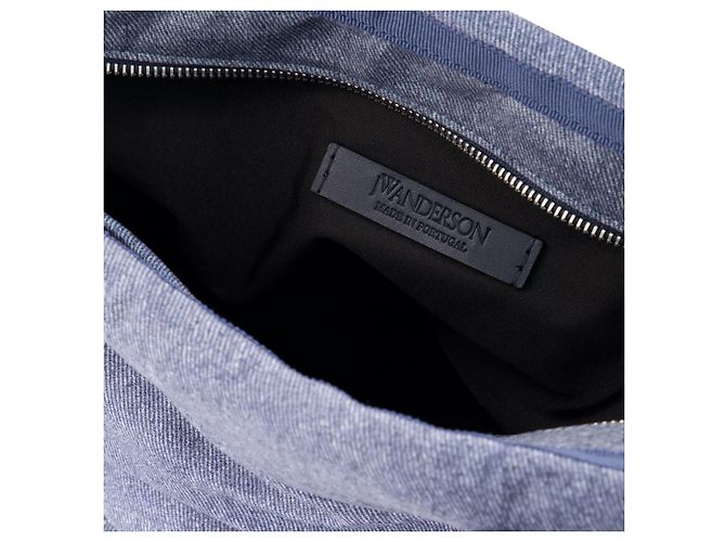 JW Anderson Kleine Puffy Anchor Shopper Tasche - J.W. Anderson - Polyester - Blau - Ansicht 4