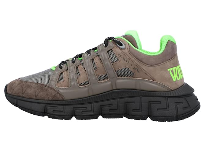 Versace Sneaker Trigreca Grigio - vista 2