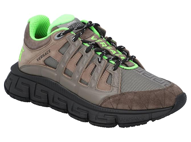 Versace Sneaker Trigreca Grigio - vista 5