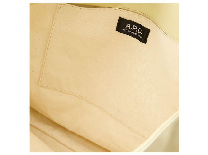 Apc Ninon Shopper Tasche - A.P.C. - Synthetisch - Vanille - Ansicht 4