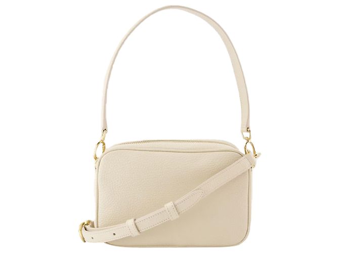 Bolsa transversal Lili - ANINE BING - Couro - Bege - vista 3