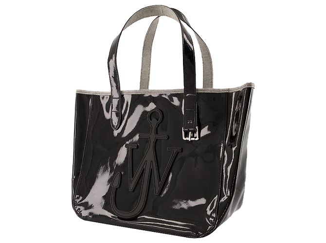 JW Anderson Gürtel Tote Shopper Bag - J.W. Anderson - Baumwolle - Schwarz - Ansicht 2