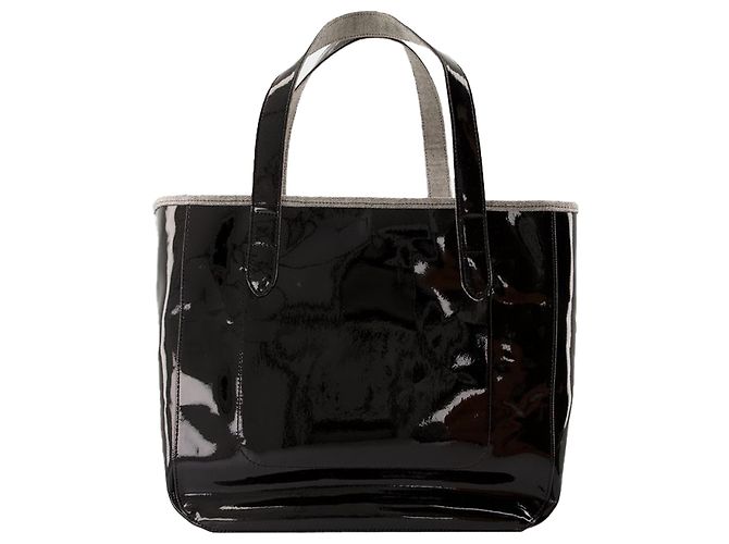 JW Anderson Gürtel Tote Shopper Bag - J.W. Anderson - Baumwolle - Schwarz - Ansicht 3