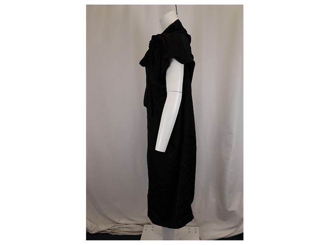 Day Corbata de cuello en jacquard logo BB Midi de Balenciaga en viscosa negra - vista 11