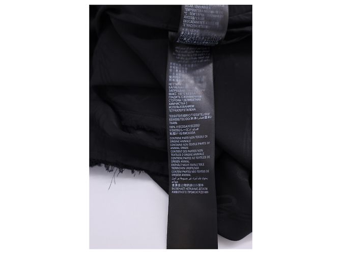 Day Corbata de cuello en jacquard logo BB Midi de Balenciaga en viscosa negra - vista 17