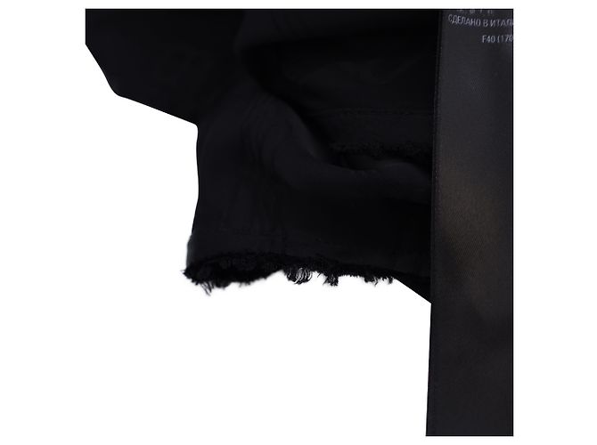 Day Corbata de cuello en jacquard logo BB Midi de Balenciaga en viscosa negra - vista 7