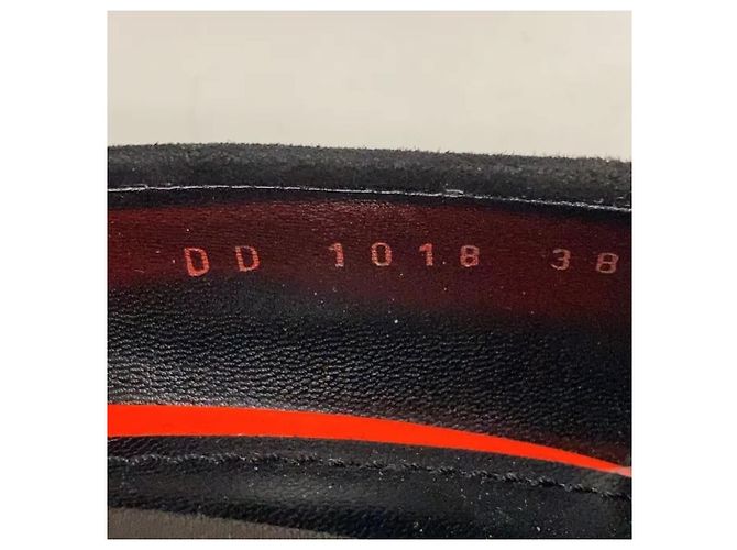 Décolleté Louis Vuitton in pelle nera taglia 38 Nero - vista 11