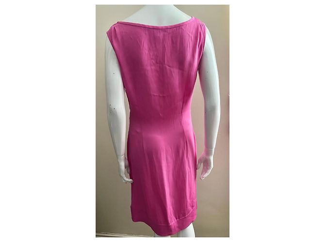 Diane Von Furstenberg Weiches rosa Mock-Wrap-Kleid New Della von DvF Pink - Ansicht 2
