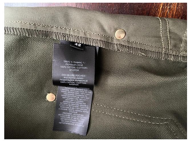 Short con logo Balmain Verde - vista 7