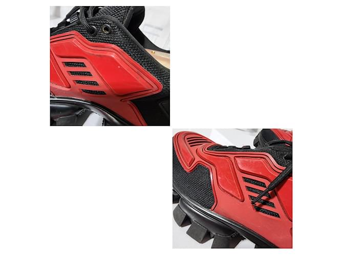 Sneakers Prada Cloudbust Thunder Rosso e Nero Taglia 41 - vista 4