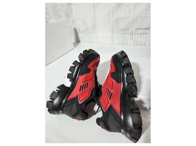 Sneakers Prada Cloudbust Thunder Rosso e Nero Taglia 41 - vista 5
