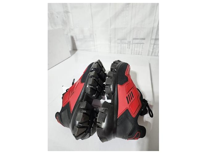 Sneakers Prada Cloudbust Thunder Rosso e Nero Taglia 41 - vista 6