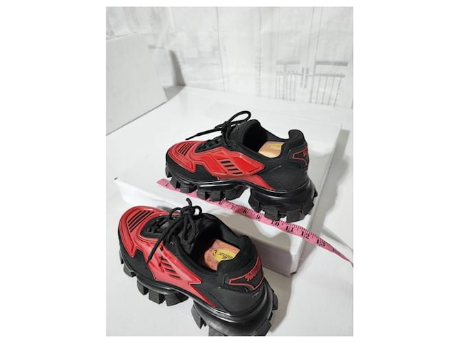 Sneakers Prada Cloudbust Thunder Rosso e Nero Taglia 41 - vista 7