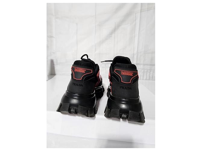 Sneakers Prada Cloudbust Thunder Rosso e Nero Taglia 41 - vista 8