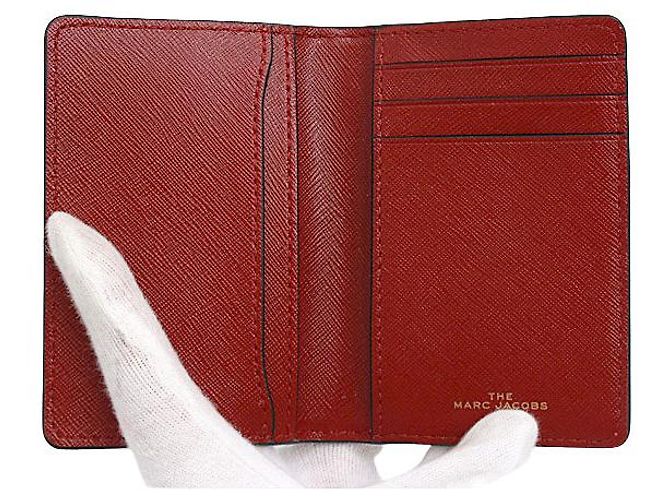 Estojo de cartão de couro Marc Jacobs Snapshot - vista 4