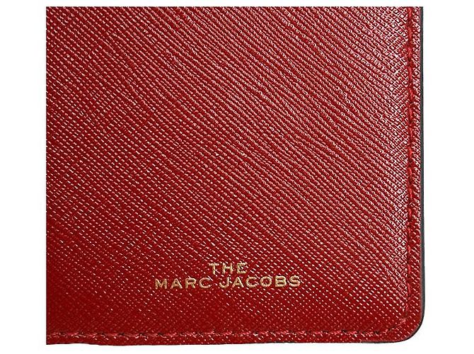 Estojo de cartão de couro Marc Jacobs Snapshot - vista 5