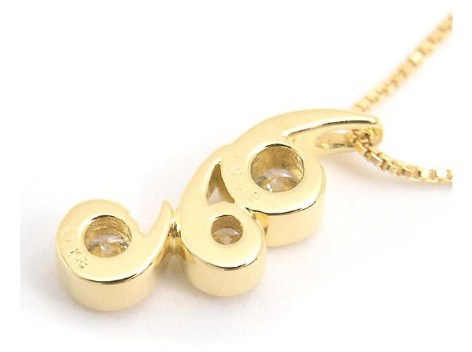 Autre Marque Monnickendam K18 3P Diamantanhänger Golden - Ansicht 3