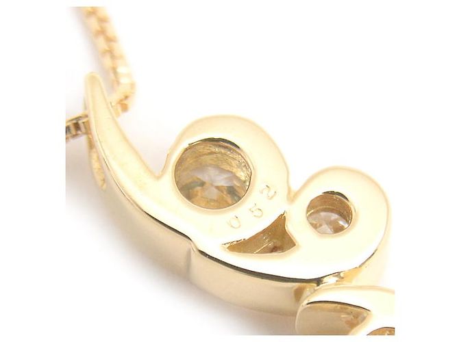 Autre Marque Monnickendam K18 3P Diamantanhänger Golden - Ansicht 5