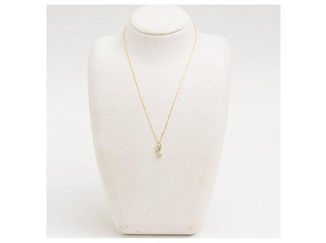 Autre Marque Monnickendam K18 3P Diamantanhänger Golden - Ansicht 8