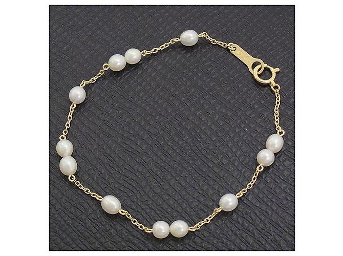 Bracciale in perle d'acqua dolce K18 Tasaki - vue 7