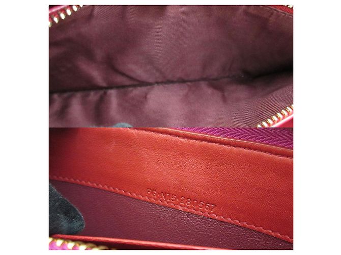 Autre Marque Bvlgari Leder Langbörse Rosa Pink - Ansicht 5