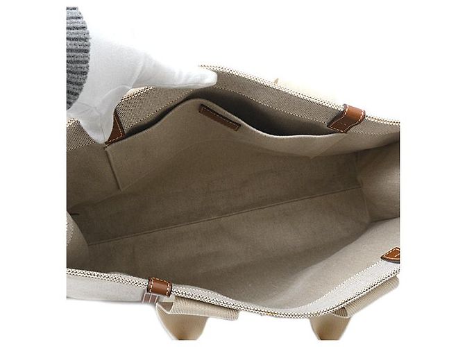 Chloé Bolso tote grande Woody de piel de ternera Chloe - vista 4