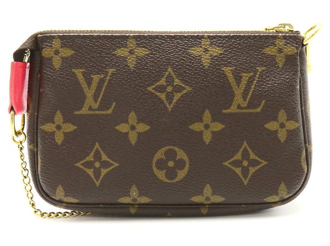 Pochette Accessoires Vivienne di Louis Vuitton Marrone - vista 3