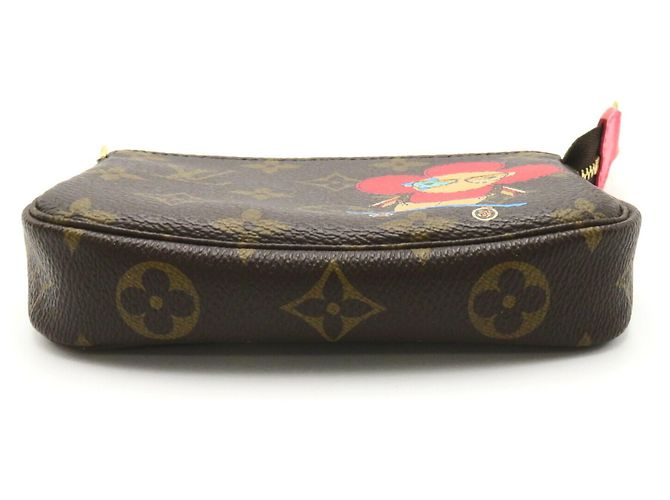 Pochette Accessoires Vivienne di Louis Vuitton Marrone - vista 5