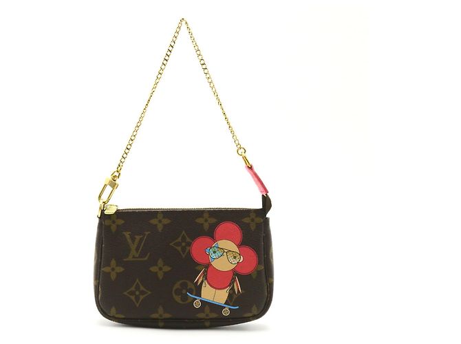 Pochette Accessoires Vivienne di Louis Vuitton Marrone - vista 6