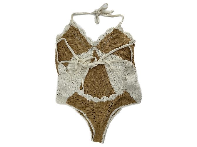 Autre Marque All That Remains Badebekleidung T.International S Polyester Beige - Ansicht 2