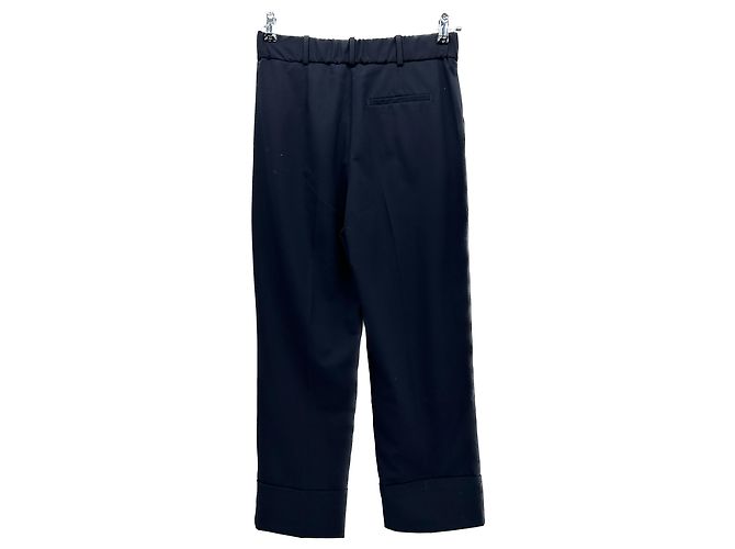 Autre Marque Someday Hose T.FR 36 Polyester Marineblau - Ansicht 2