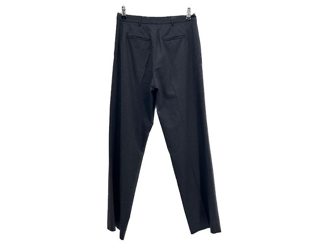 Jil Sander Hose T.FR 40 Wolle Schwarz - Ansicht 2
