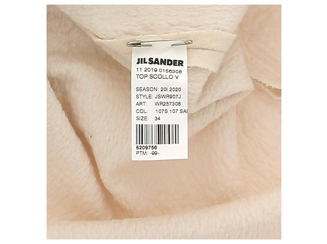 JIL SANDER Tops T.FR 34 Lana Crudo - vista 5