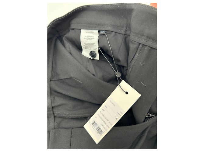 Autre Marque Someday Hose T.FR 36 Polyester Schwarz - Ansicht 4