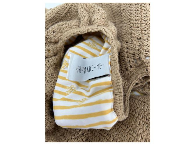 Autre Marque Sie hat mich einen Badeanzug T.International S aus Polyester machen lassen Braun - Ansicht 3