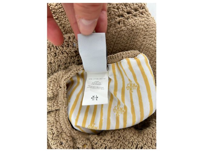 Autre Marque Sie hat mich einen Badeanzug T.International S aus Polyester machen lassen Braun - Ansicht 4
