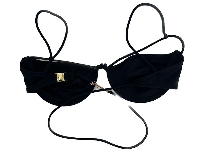 Jacquemus Badebekleidung T.International S Polyester Schwarz - Ansicht 2