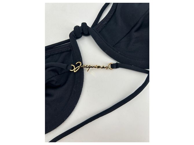 Jacquemus Badebekleidung T.International S Polyester Schwarz - Ansicht 3