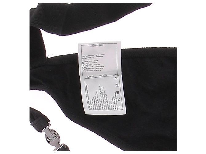 Lencería Chanel T. Poliéster Negro - vista 5