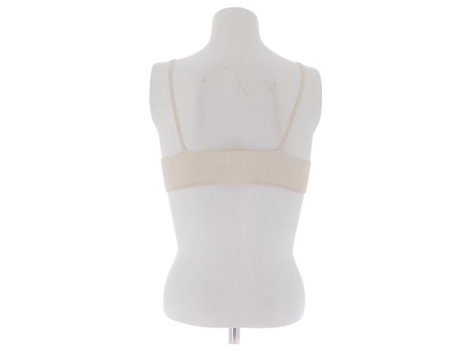 Jacquemus tops T.International M Viscosa Beige - vista 2