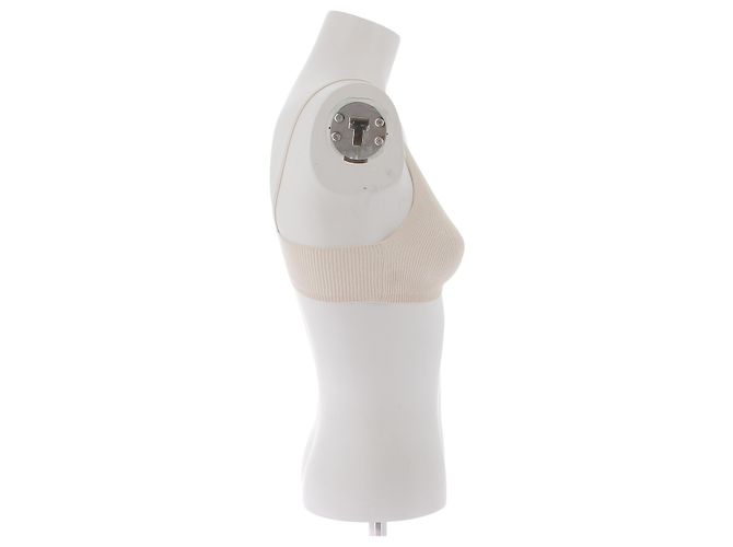 Jacquemus tops T.International M Viscosa Beige - vista 3
