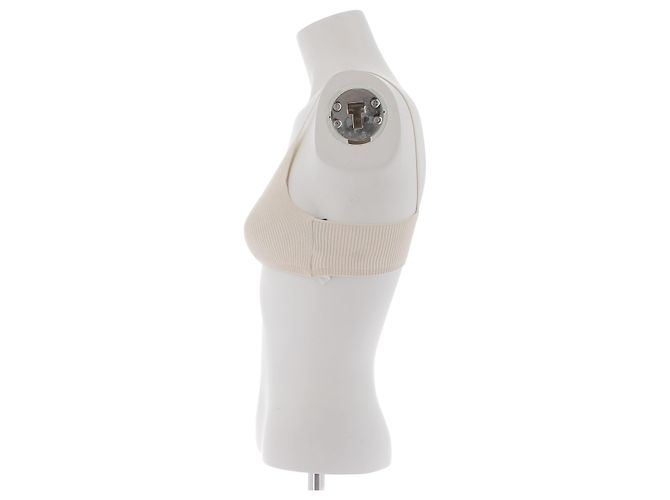 Jacquemus tops T.International M Viscosa Beige - vista 4